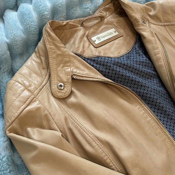 Massimo Dutton Nappa Genuine Leather Jacket - Picture 2 of 7